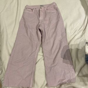 Zara pink washed jeans